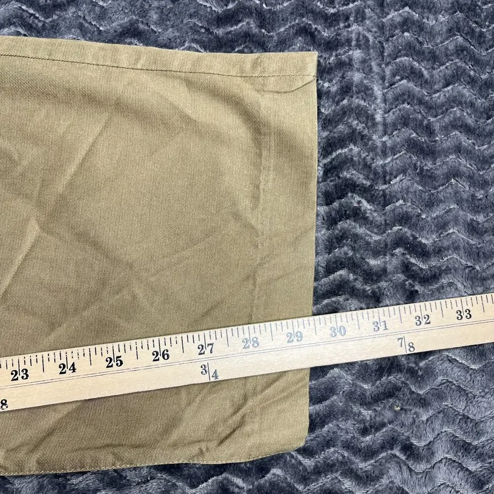 Buck Mason Bronze Brown Ever Twill Straigh leg size 25 NWT